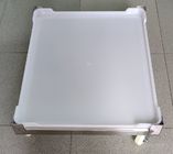 Flat Bottom Ppe Plastic Drying Trays 75 * 55 * 5cm For Capsule Candy