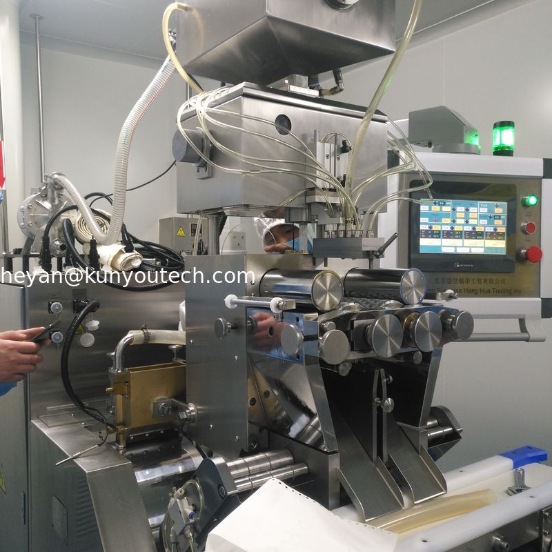 PLC 316ss Canabis Oil Soft Gel Capsule Machine