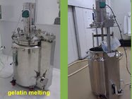 Gelatin Capsule Machine With Movable Gelatin Melter / Service Tank
