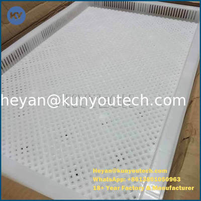 Quality  Softgel Capsules Plastic Drying Trays High Temperature Bearing Customized Color factory