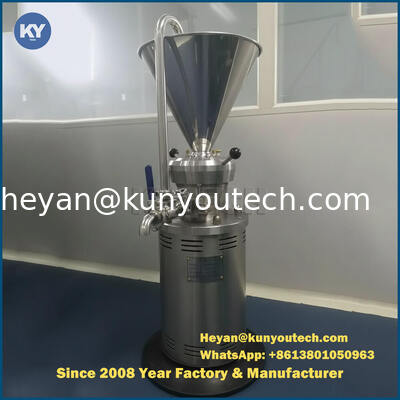 Quality  Stainless Steel Peanut Butter Colloid Mill Machine / Equipment GMP standard factory