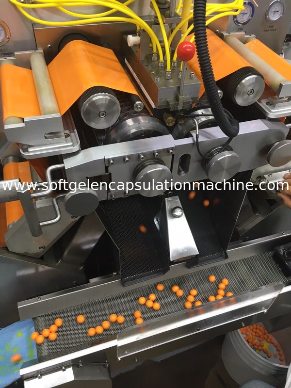 18000P 7KW Paintball Encapsulation Machine Paintball Production Line With PLC Touch Screen