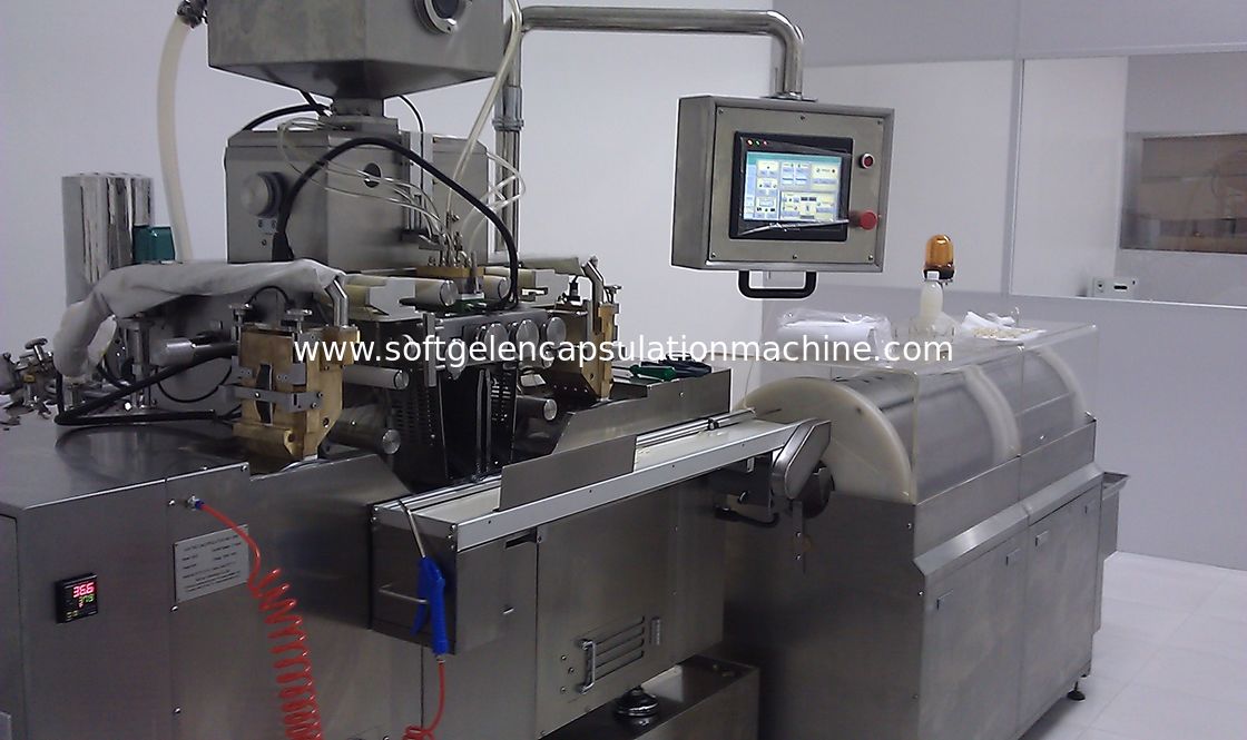 Stainless Steel / Alumium Softgel Capsule Machine For Pharmaceutical Enterprises