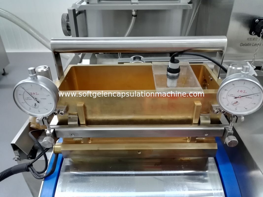 SS316 Mold softgel capsule machine With Gelatin Melting And Drying system