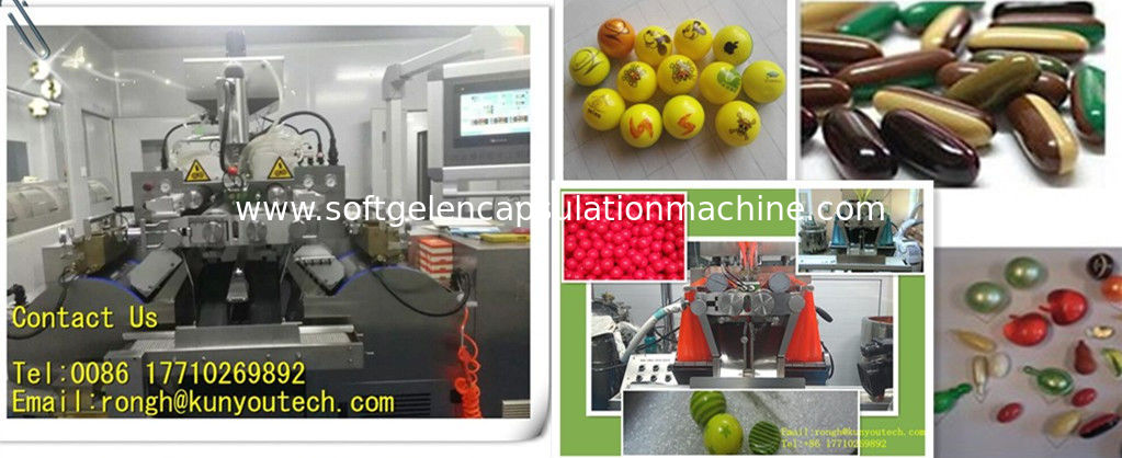Electric Pharmaceutical Machinery For Food / Softgel Capsule Making Machine