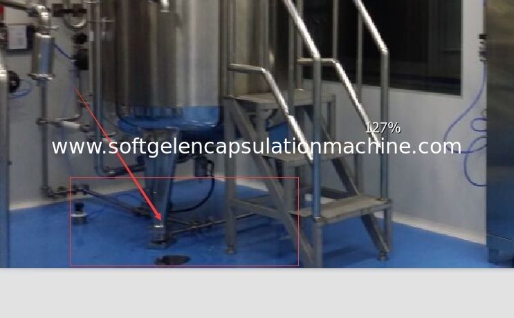 Starch Movable Capsule Filling Equipment Gelatin Melting Tank / Stationed Gelatin Melter