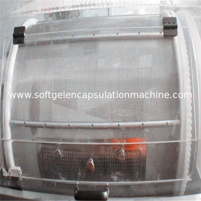 Big Capacity Air Flow Capsule Tumbler Dryer Plc Control For Softgel / Paintball