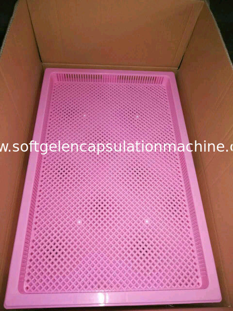 Lightweight Food Grade Stackable Plastic Trays / Cooling Tray 762*495*55mm