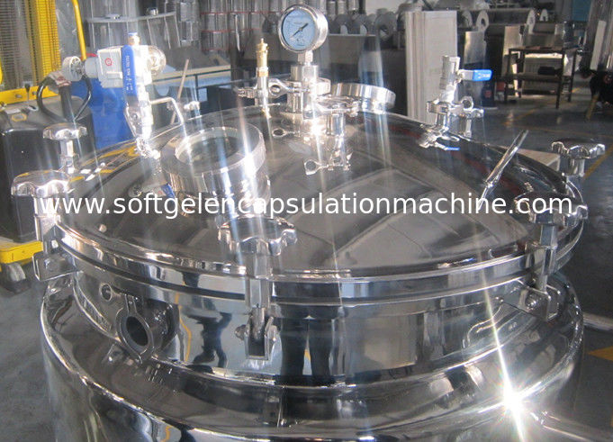 Stainless Steel Mixing Tanks For Mixing Liquid / Medicine With Storage Function