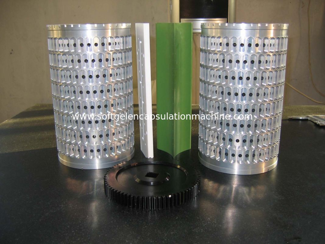 Custom Soft Capsule Mould / Die Roll Mold Ф103 X 172mm For Pharmaceutical