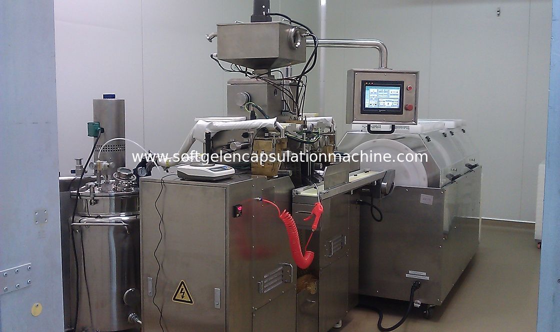 Industry Small Load Space Soft Gel Capsule Machine With Micro Lubrication