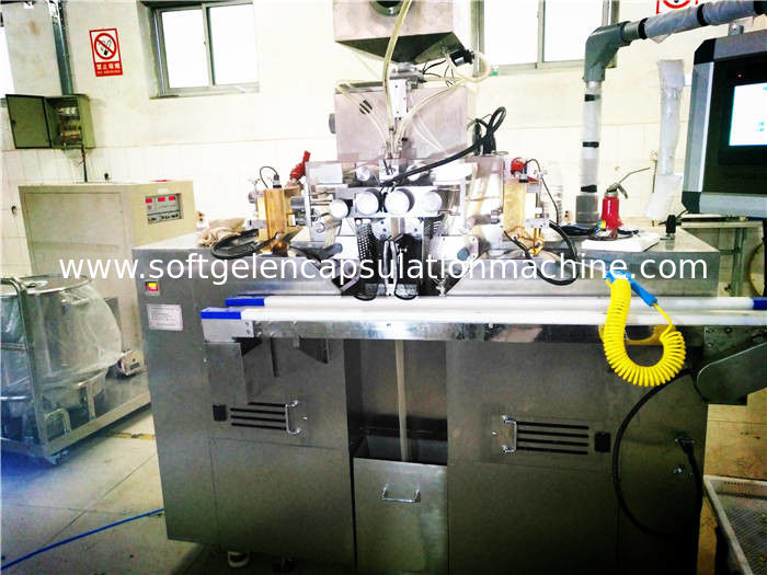 Halal Gel Softgel Encapsulation Machine Ss316 Material For Canabis Oil filling