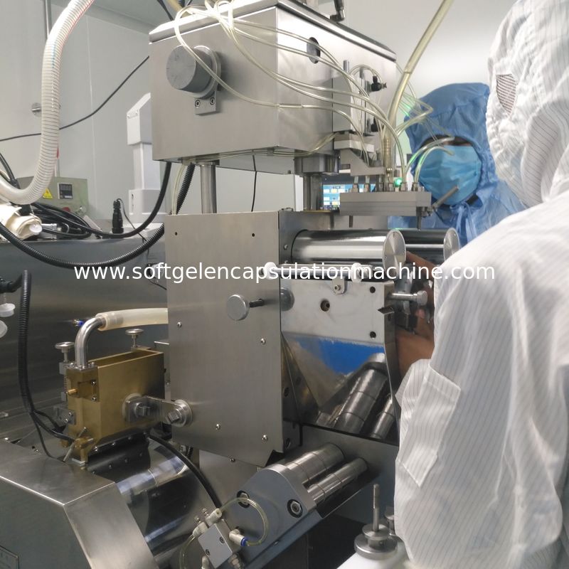 6 and 7 inch Softgel Encapsulation Making Machine With Servo Motor 50000 - 70000 Capsules / H