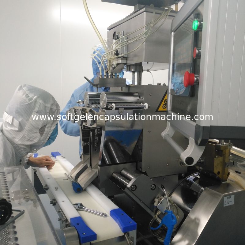 High Precision 6 Inch Automatic Encapsulation Machine Softgel Manufacturing 900kg Weight
