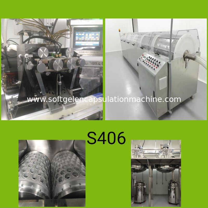 Pharmaceutical Industry Soft Gel Capsule Machine SS316 Machine Material