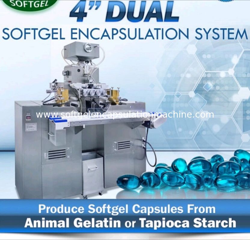 Compact Encapsulation Soft Gelatin Capsule Machine Large Capacity