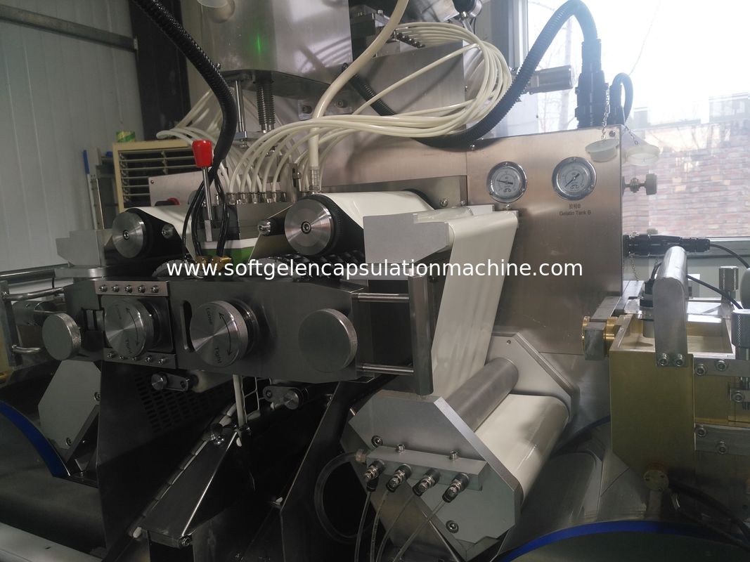 10 Inch Large Scale Medical Softgel Encapsulation Machine With Formula PLC Control