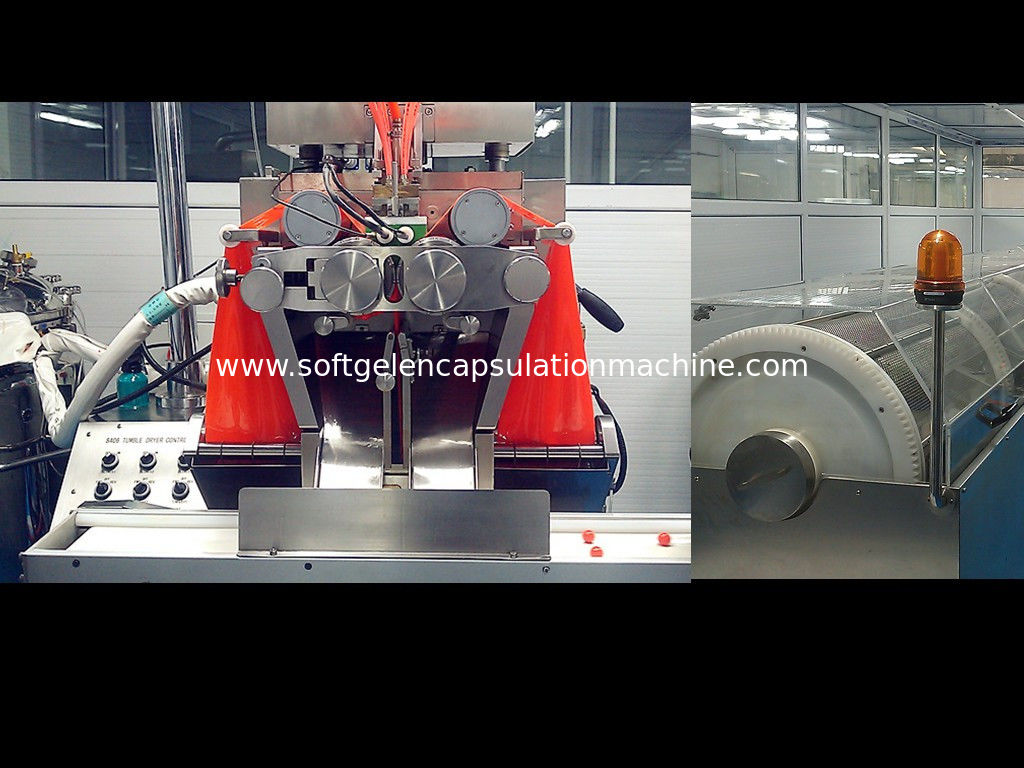 7 Inch Soft Gelatin Capsule Filling Machine 50000 - 70000 Capsules / H PLC Operation