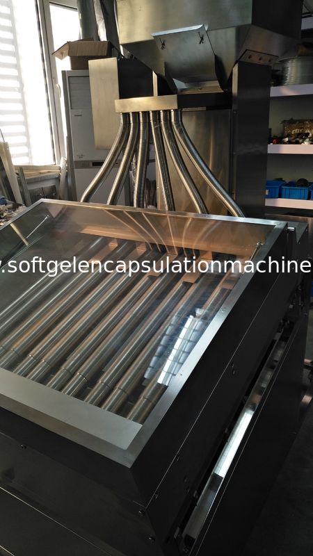 0.5KW Softgel capsule Size and Shape sorting machine with Adjustable Roller Distance