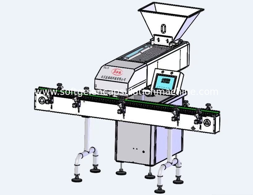 Small Softgel / Tablet Bottle Counting And Packing Machine 10 - 120b/M SS304 Material