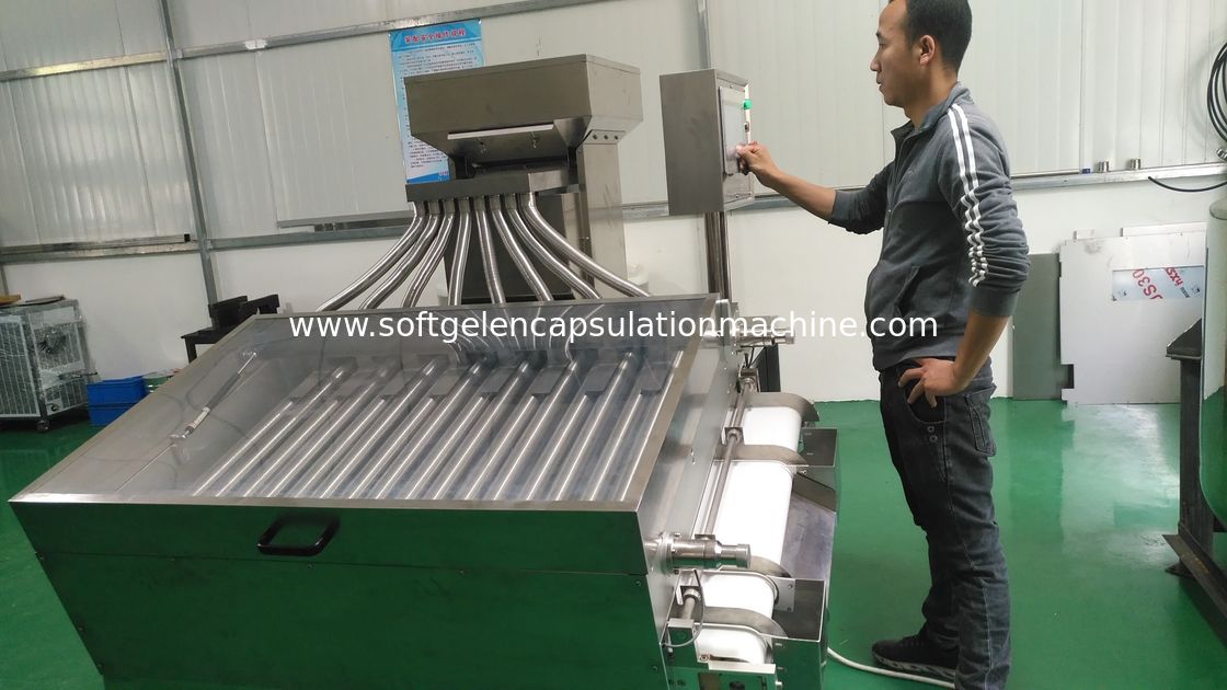 PLC 220v Capsule Sorting Machine Soft Gel Tablet Size And Shape Inspection