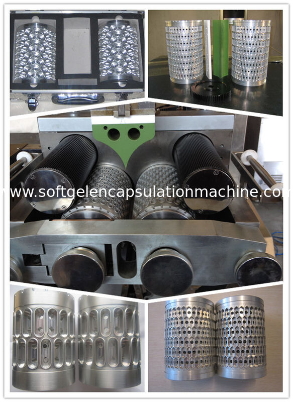Aviation Grade Aluminum Die Roll Tooling Set For Softgel Encapsulation Machine