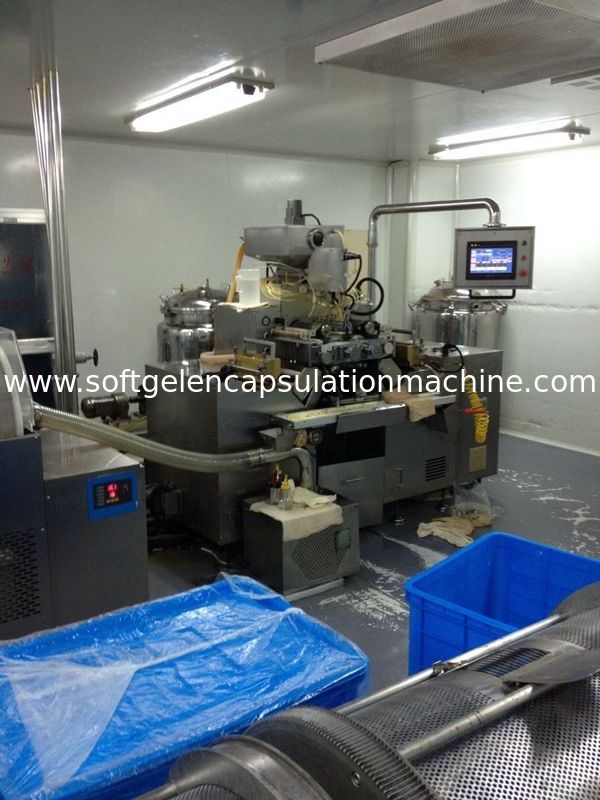 PharmaceuticalCapsule Maker Machine For Fish Oil Softgel 120000 Pcs / H