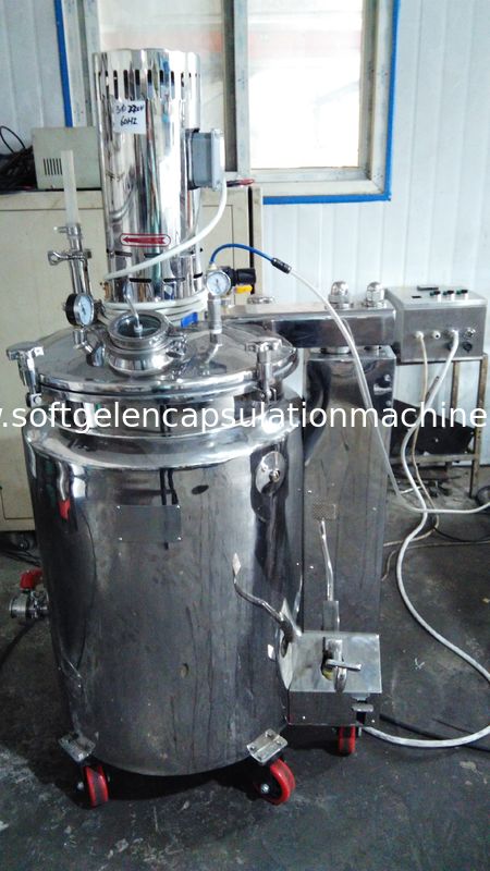 304 SUS Stainless Steel Storage Tanks Air Press For Pharmaceutical Dairy Foods