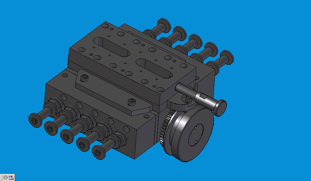 Pump for Capsule Filling machine with  High Plunging Accuracy Ti coating