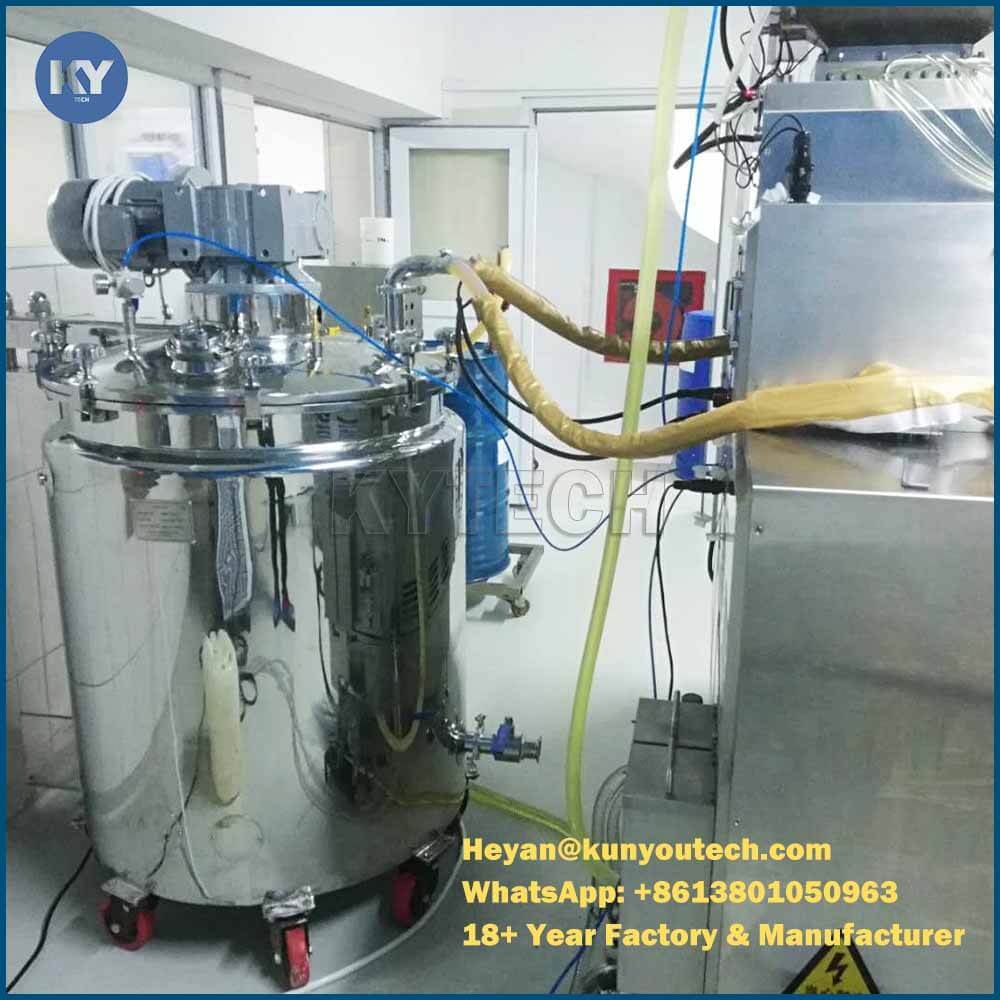 Softgel Encapsulation Machine with PLC Control