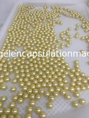 Remote Diagnosis Paintball Filling / Encapsulation Machine With Amorphous Dryer