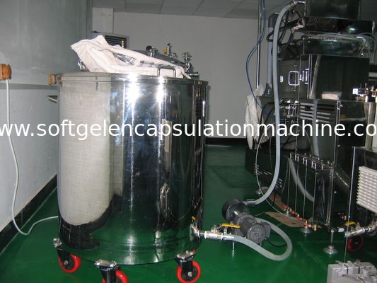 Gelatin Color Mixer Gelatin Filling Softgel Melting Tank With Hydraulic Lifting System