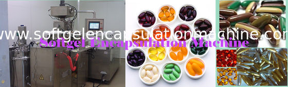 Electric Softgel Production Line For Making Soft Capsule 380V / 240V