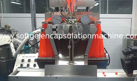 Plc Paintball Encapsulation Machine Halal Soft Capsule Oil And Paste Filling