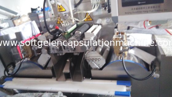 20kw Large Scale Medical Softgel Encapsulation Machine  For softgel and painball production With PLC And Touch Screen