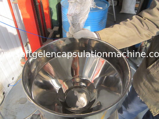 Softgel Capsule medicine liquid recycling Machine With SUS316 Main Material , 960RPM Speed
