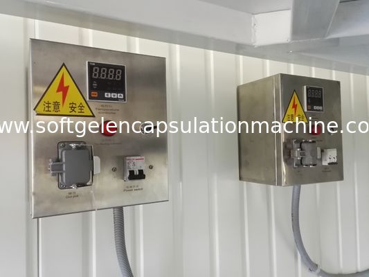 Softgel Gelatin Melting Tank With Temperature Control Hydraulic Tank With Control Box