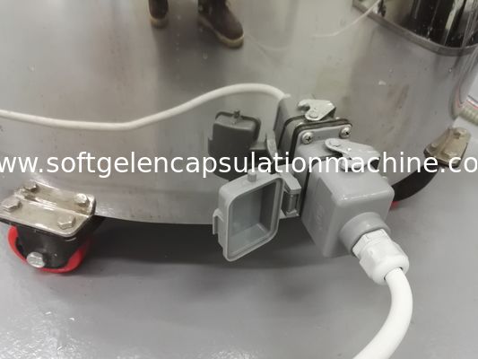 Softgel Gelatin Melting Tank With Temperature Control Hydraulic Tank With Control Box