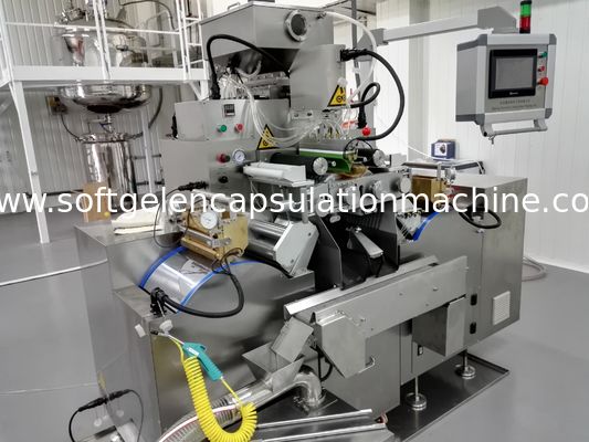 13 Kw PLC Control Pharmaceutical Machinery For Softgel Capsule Production Line