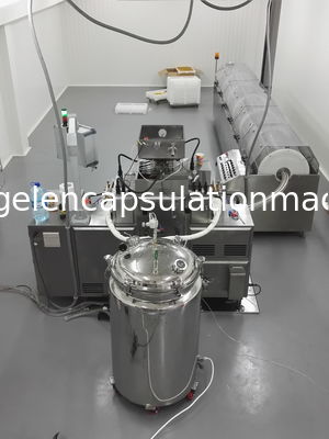 KY 10 Inch Large Automatic Softgel Capsule Machine For Chemical Material Washer