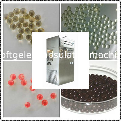Mini Ball Seamless Softgel Machine , Soft Gelatin Capsule Machine With Oil Filling Material