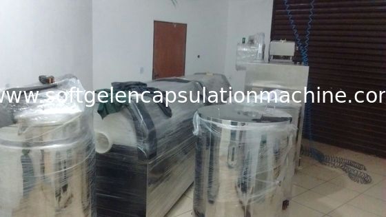 300L SS gelatin service transport tank for softgel capsule encapsualtion production