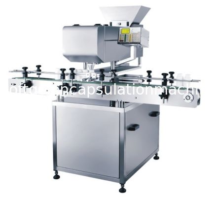 Tablet Capsule Counting And Packing Machine Multi Vibration Plate Bottle Filling Automatic