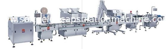 Automatic Bottle Unscrambler And bottle label machine High Speed