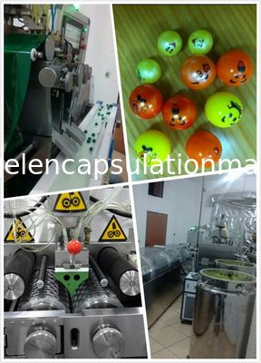 12 Inch And Small Capacity Servo Motor Paintball Encapsulation Machine With Formula Provide