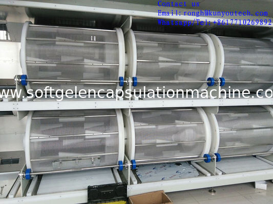 Big Size Softgel Capsule Encapsulation Tumbler Dryer Machine For Encapsualtion Line