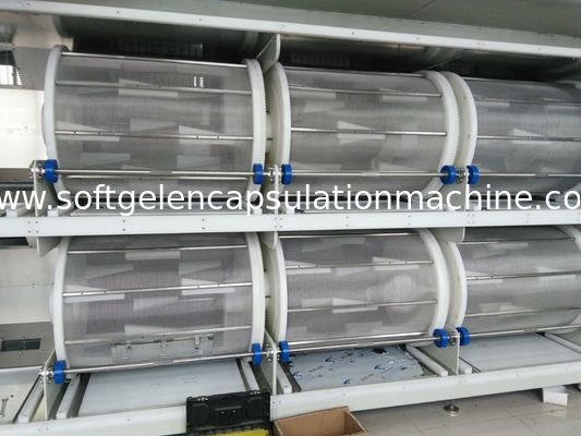 700*1030mm Softgel Capsule Drying Tumbler Machine Big Air Blowers