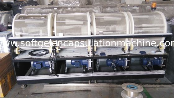 Flue Bed Air Flow Soft Gelatin Tumbler Dryer Ss316 Material Td2 Td4 Plc Control