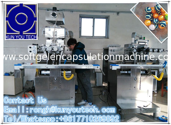 6" Softgel Encapsulation Machine Line With Ground Automatic Feeding , 880X640X1900mm