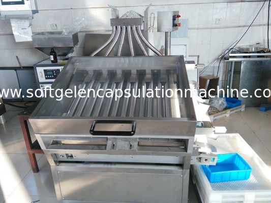 6" Softgel Encapsulation Machine Line With Ground Automatic Feeding , 880X640X1900mm